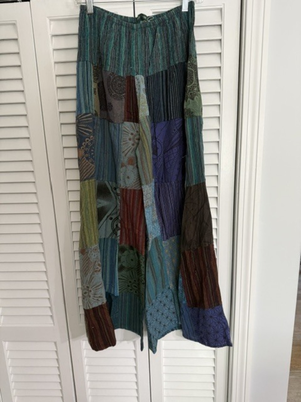 K6 | Kathmandu Kathmandu Wide Leg Pants with Elastic Waistband | Size S/M